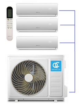 Мультисплит-системы QUATTROCLIMA FREDDO 9+9+7